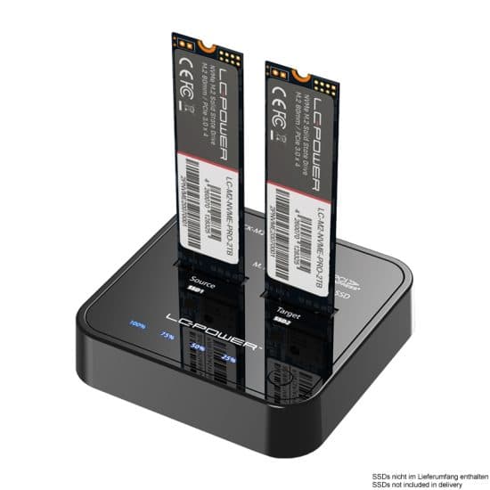 LC Power LC-DOCK-M2-NVME HDD dockingstation