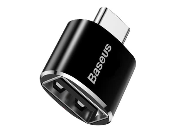 Baseus USB-C-adapter svart svart