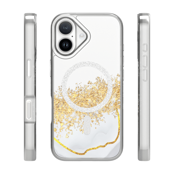Epoxy Mag skal för iPhone 16 vit