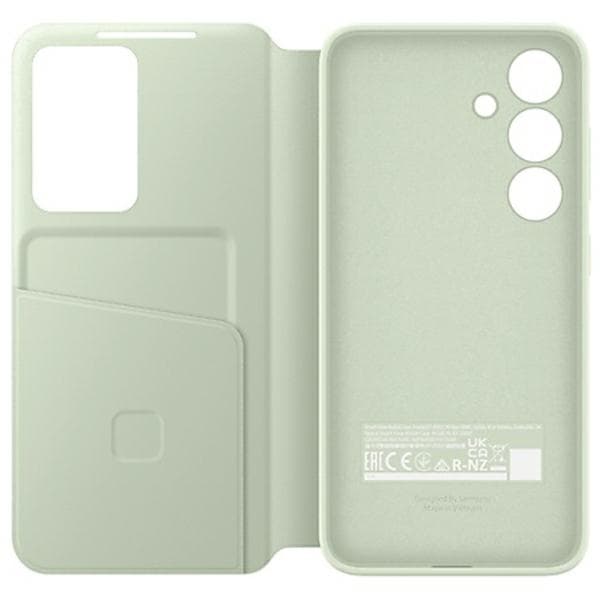 Samsung Smart View Wallet Case för Samsung Galaxy S24 Plus ljusgrön