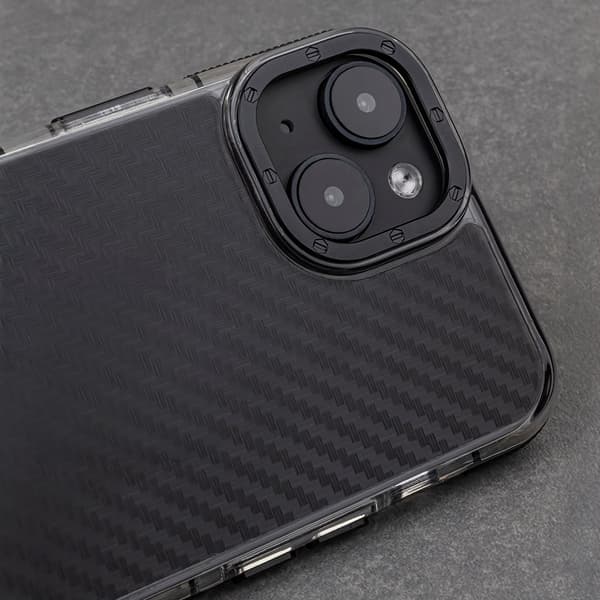 Acrylic Carbon Case for iPhone 16th / 17th Black