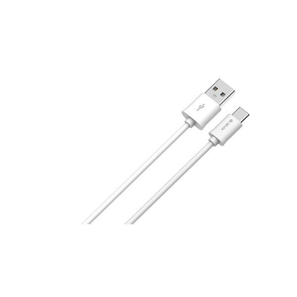 Devia-kabel Smart EC066 USB - USB-C 2,0 m 2,1A vit