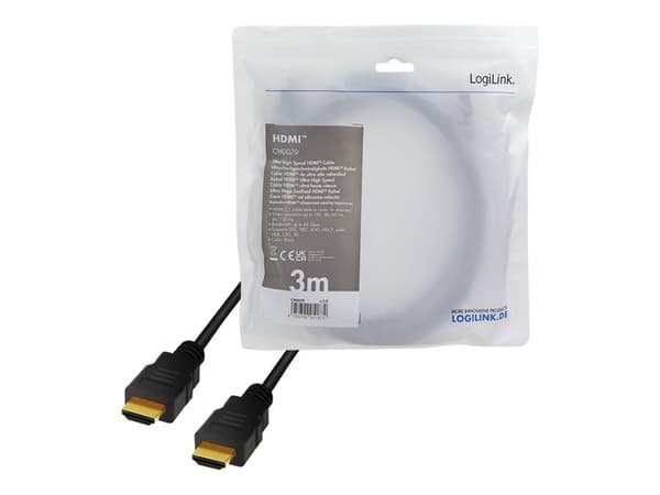 LogiLink HDMI han -> HDMI han 5 m svart