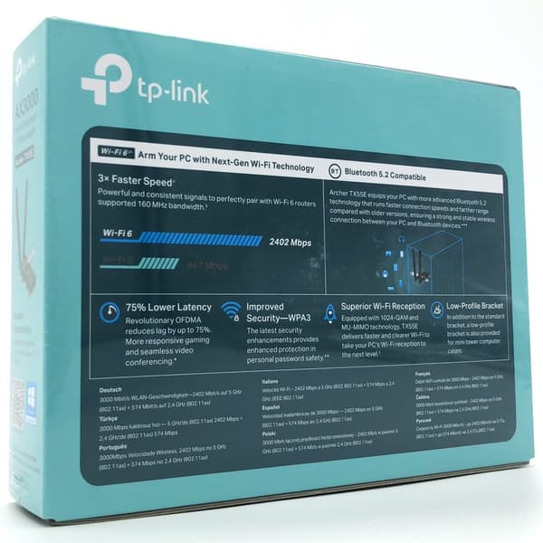 TP-Link ARCHER TX55E V2 Netvärksadapter PCI Express