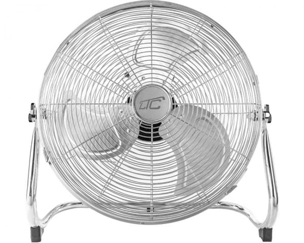 Golvfläkt 18'' 120W krom LTC