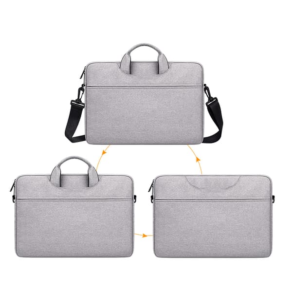 Devia laptopväska / MacBook-väska Justyle 13,3'' grå
