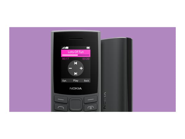 Nokia 105 4G 2nd Edition 1.8 48MB Brunsort
