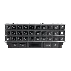 Tangentbord för BlackBerry KEYone (silver)