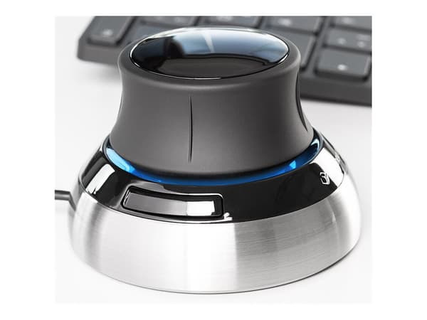 3Dconnexion SpaceMouse Compact Kablet svart Silver