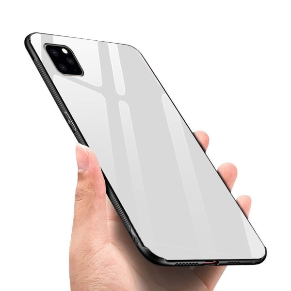 Forcell glas backfodral för iphone 11pro vit White