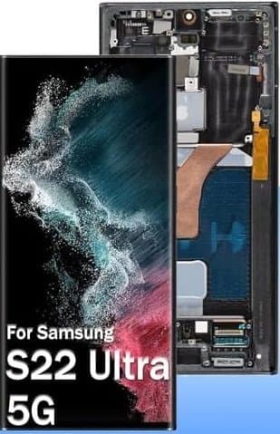Samsung S22 ersättningsskärm soft OLED