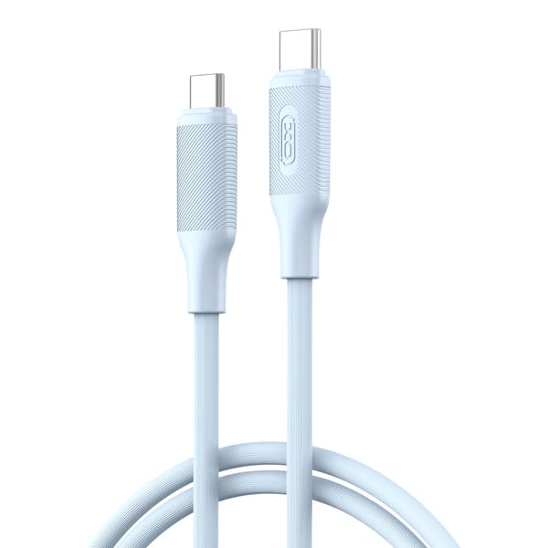 XO-kabel NB-Q265B PD USB-C - USB-C 1,0m 60W blå