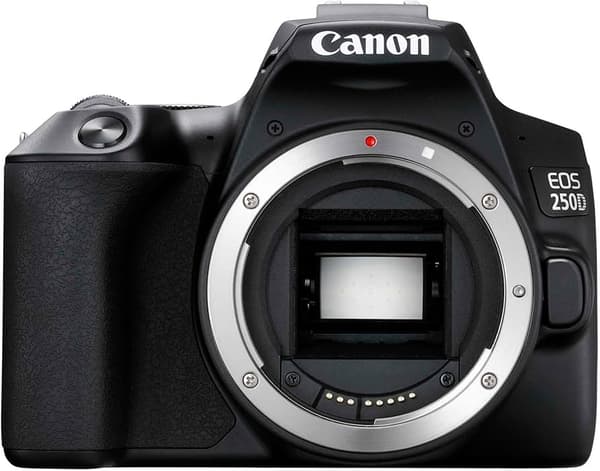 Canon EOS 250D 24.1Megapixel svart Digitalkamera