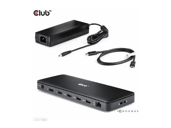 Club 3D CSV-1582 12-in-1 Thunderbolt 4 Dockingstation