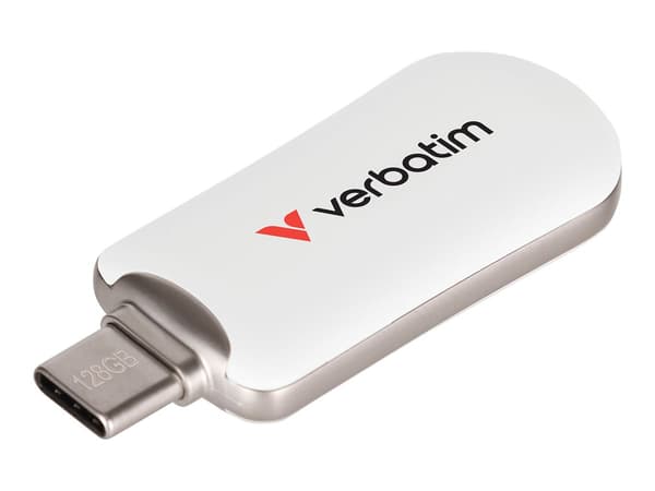 Verbatim Plectra 128GB USB stick vit