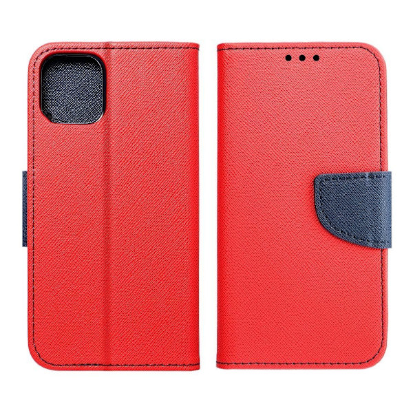 Fancy Book case for IPHONE 13/13 pro röd