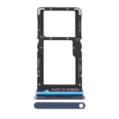 Dual Sim Card Tray For Xiaomi Mi 10T Lite 5G / Note 9 Pro 5G (Atlantic Blue)