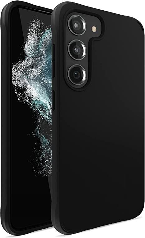 Silikonfodral för Samsung S23 svart