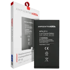 Ersättningsbatteri för iPhone 13 (AmpSentrix Plus)