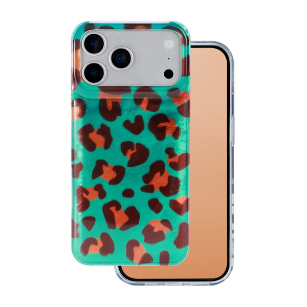 Djurtrycksfodral för iPhone 17 Pro Max 6,9\" Crazy Cheetah