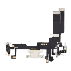 Laddningsport Flexkabel för iPhone 14 (Eftermarknad Plus) (Starlight)