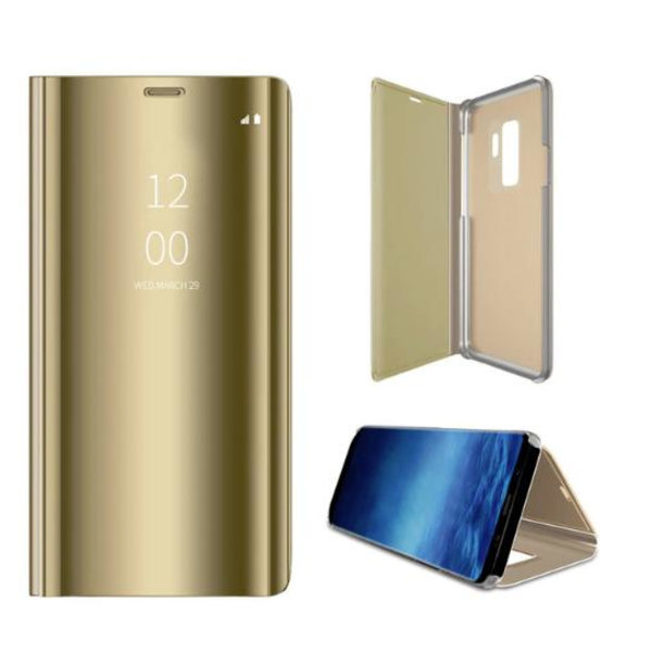 flip fodral för Samsung S8 guld Gold