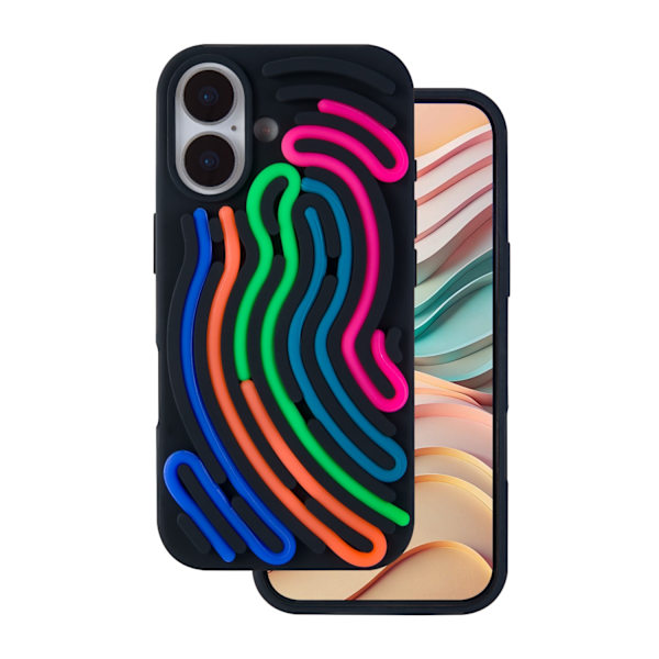 DIY Ormfodral till iPhone 17 6,3\" svart