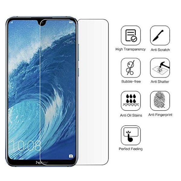 Härdadglas 10 D för Honor 9 Transparent