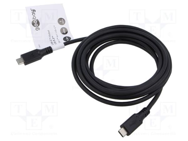 goobay 74729 USB3.2 60W USB-C Kabel 3 m