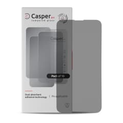 Casper Pro Härdat Glas för iPhone 13 Mini (10-pack) (Sekretess)