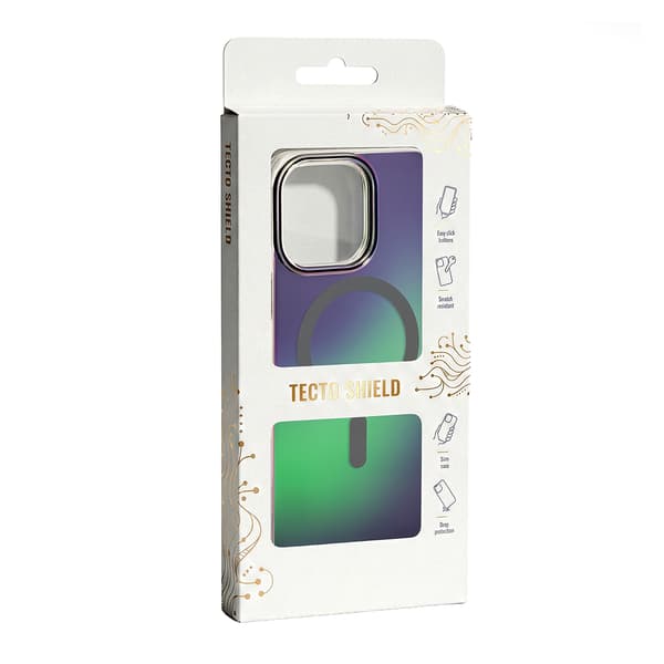 Tecto Shield Aurora-skal för iPhone 12 / 12 Pro 6,1\" grå