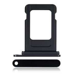 Enkel SIM-kortshållare för iPhone 15 / 15 Plus (Svart)