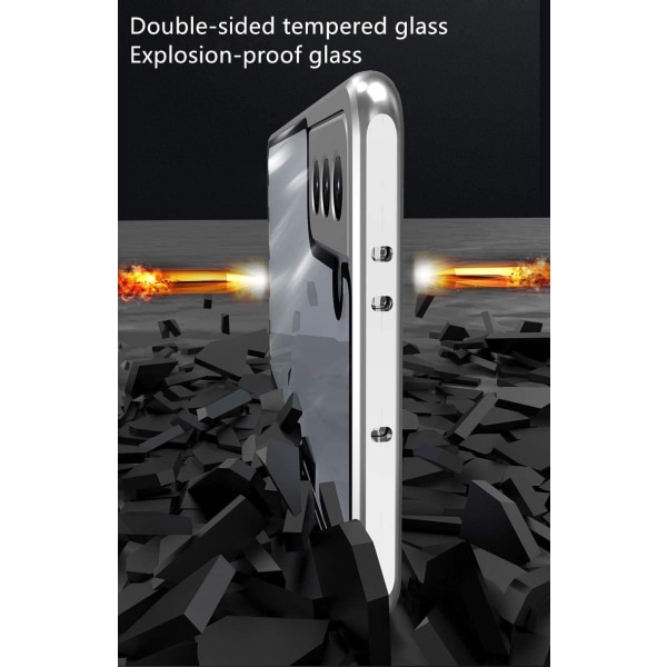 doubel case för Samsung S21|svart