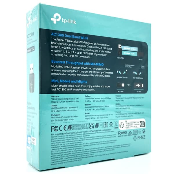 TP-Link Netvärksadapter SuperSpeed USB 3.0 1.2Gbps trådlös