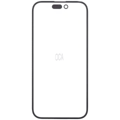 2 i 1 (glas + OCA förinstallerat) för iPhone 14 Pro (10-pack)