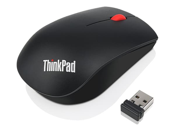 Lenovo ThinkPad Essential Wireless Mouse Optisk trådlös svart svart