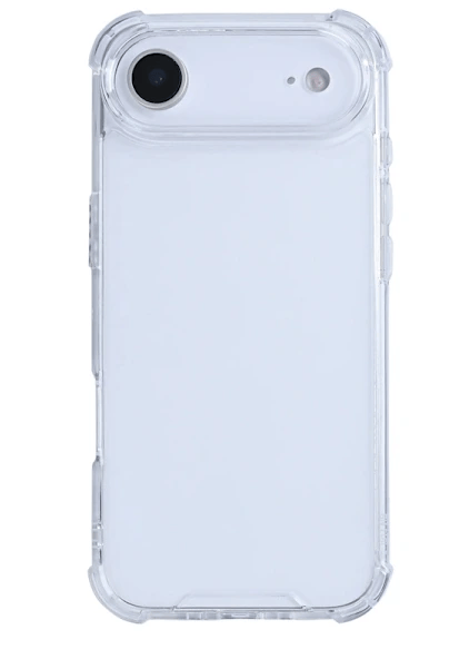 Silikonskal 1,5 mm för iPhone 17 transparent transparent