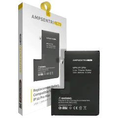 Ersättningsbatteri för iPhone 12 Pro Max (AmpSentrix Pro)