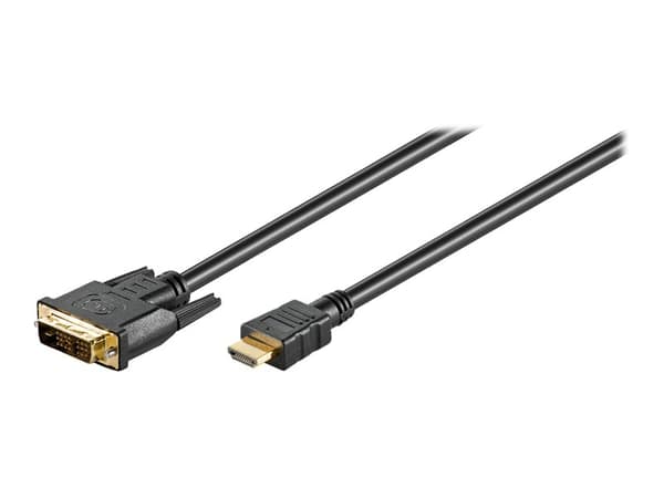 Goobay DVI-D > HDMI 5m Black