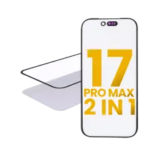 2 i 1 (Frontglas + OCA förinstallerat) för iPhone 17 Pro Max (2-pack) (OCA Master)