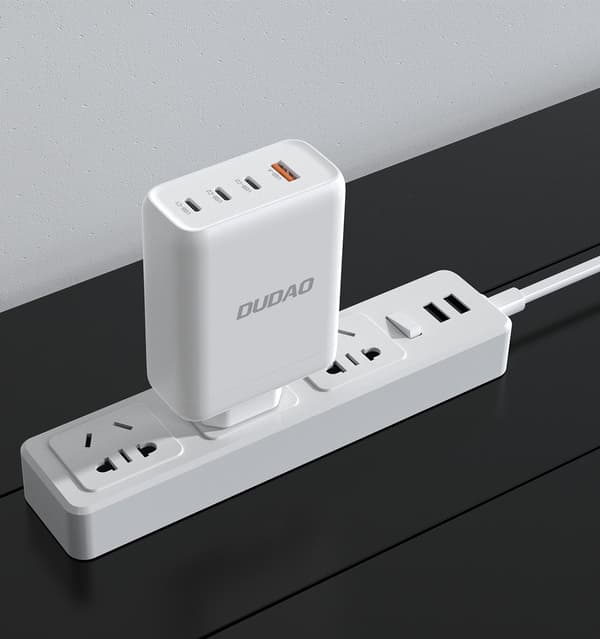 Dudao A140 140W adapter 140Watt GaN 3xUSB-C + 1xUSB-A