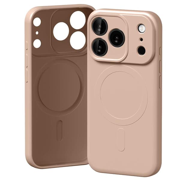 MERCURY HALVSILIKON MAGSAFE IPHONE 17 PRO, ROSA SAND