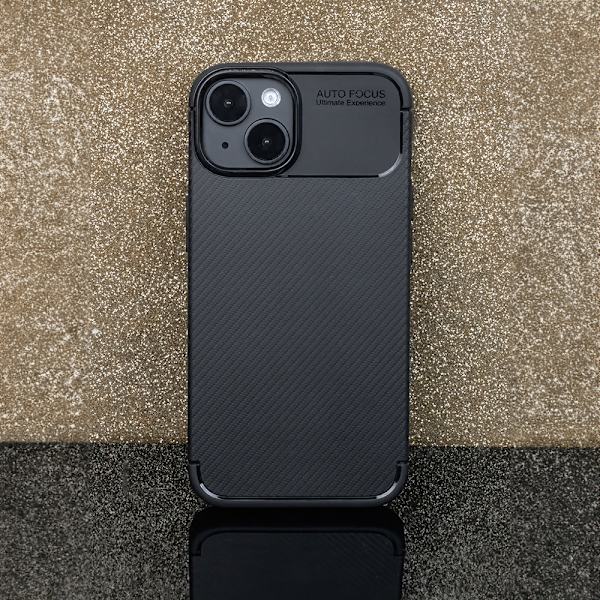 Carbon Black Case for iPhone 16 Plus 6.7\"