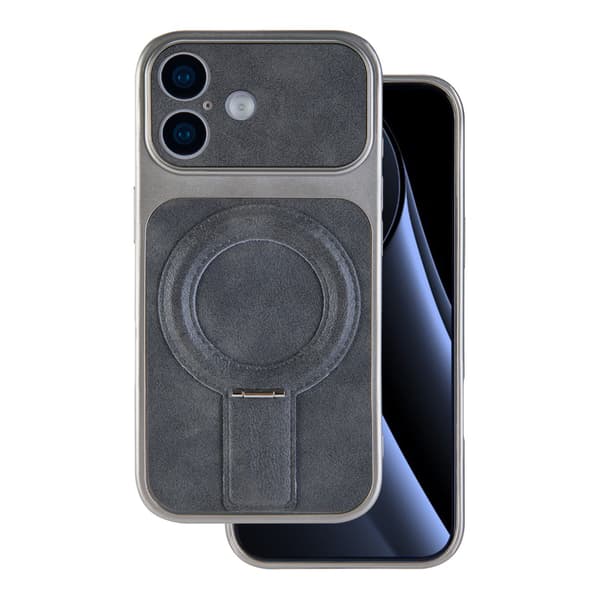 Luxgrip Mag-fodral för iPhone 16 6,1\" grå