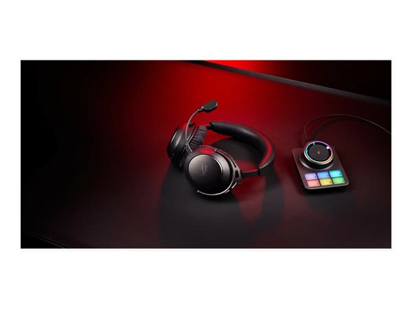 HyperX Cloud Alpha 2 trådlös Kablet hörlurar svart