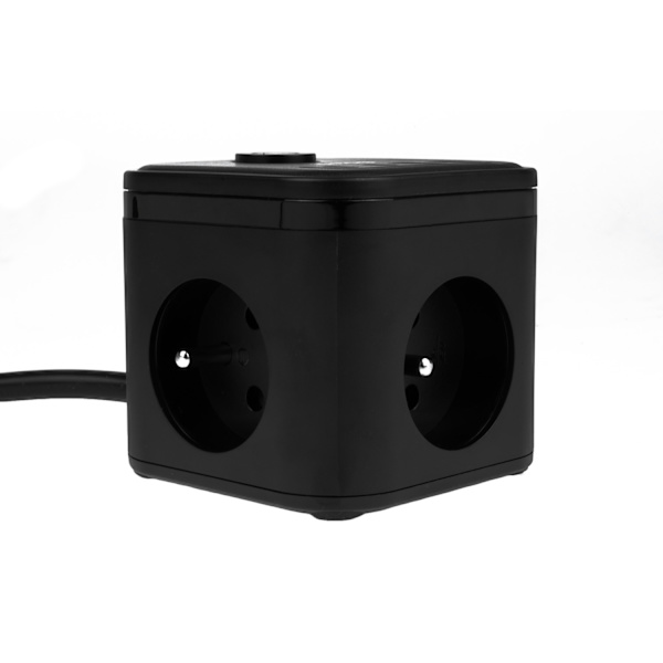 Huslog Cube Extension Cord with USB