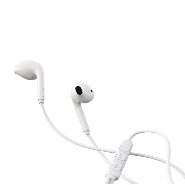Devia trådbundna hörlurar Kintone A3 Digital USB-C vit