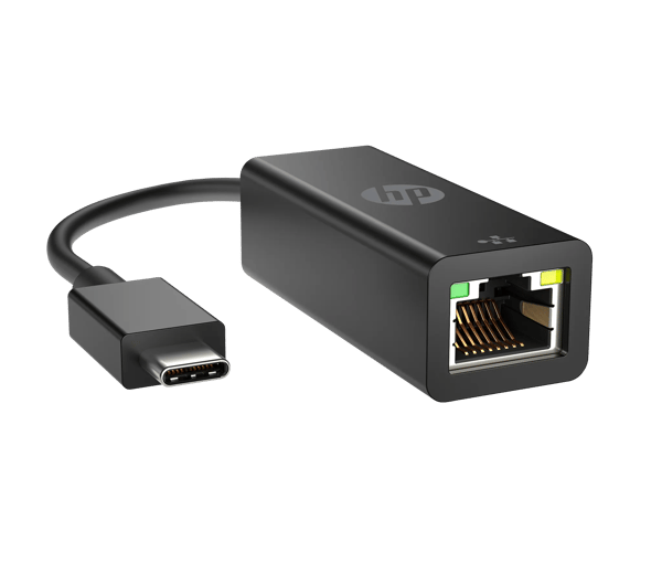 HP Netvärksadapter USB-C 1Gbps Kabling