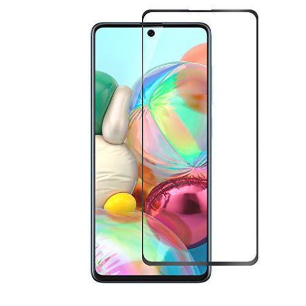 2 st heltäckande skärmskydd för Samsung A41 Transparent