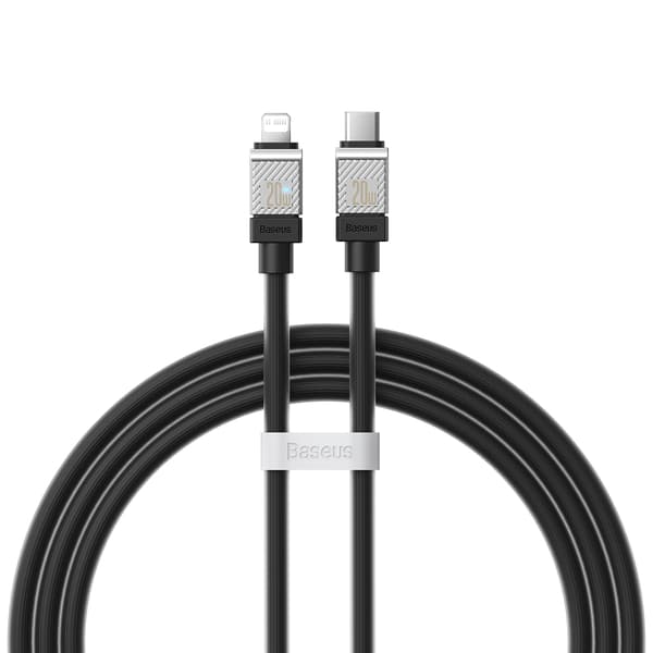 Baseus kabel CoolPlay USB-C - Lightning 1m 20W svart